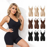 High Compression Seamless Waist Trainer Bodysuit for Women – Full Body Tummy Control Shapewear