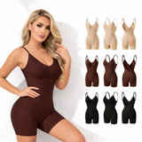 High Compression Seamless Waist Trainer Bodysuit for Women – Full Body Tummy Control Shapewear