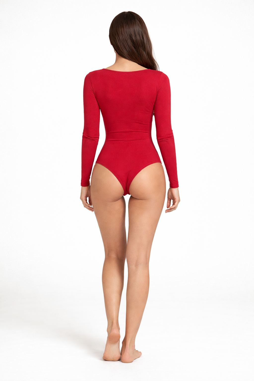 Sculpting Square Neck Bodysuit for Women – Soft Stretch Shaping Bodysuit - Designed to flatter every body.