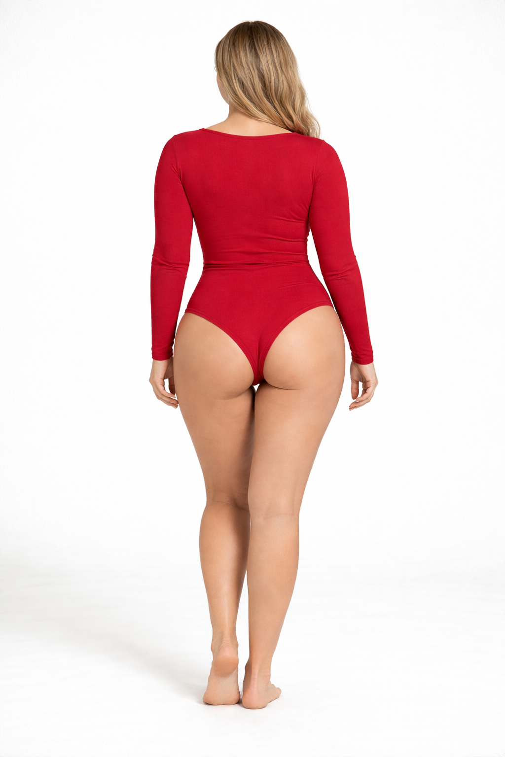 Sculpting Square Neck Bodysuit for Women – Soft Stretch Shaping Bodysuit - Designed to flatter every body.