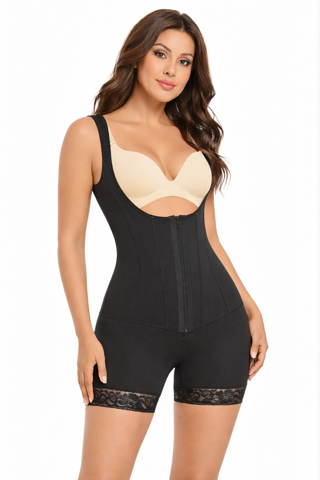 High Compression Tummy Tucker Full-Body Shapewear – Postpartum Waist Trainer & Belly Control